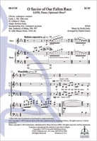 O Savior of Our Fallen Race SATB choral sheet music cover Thumbnail